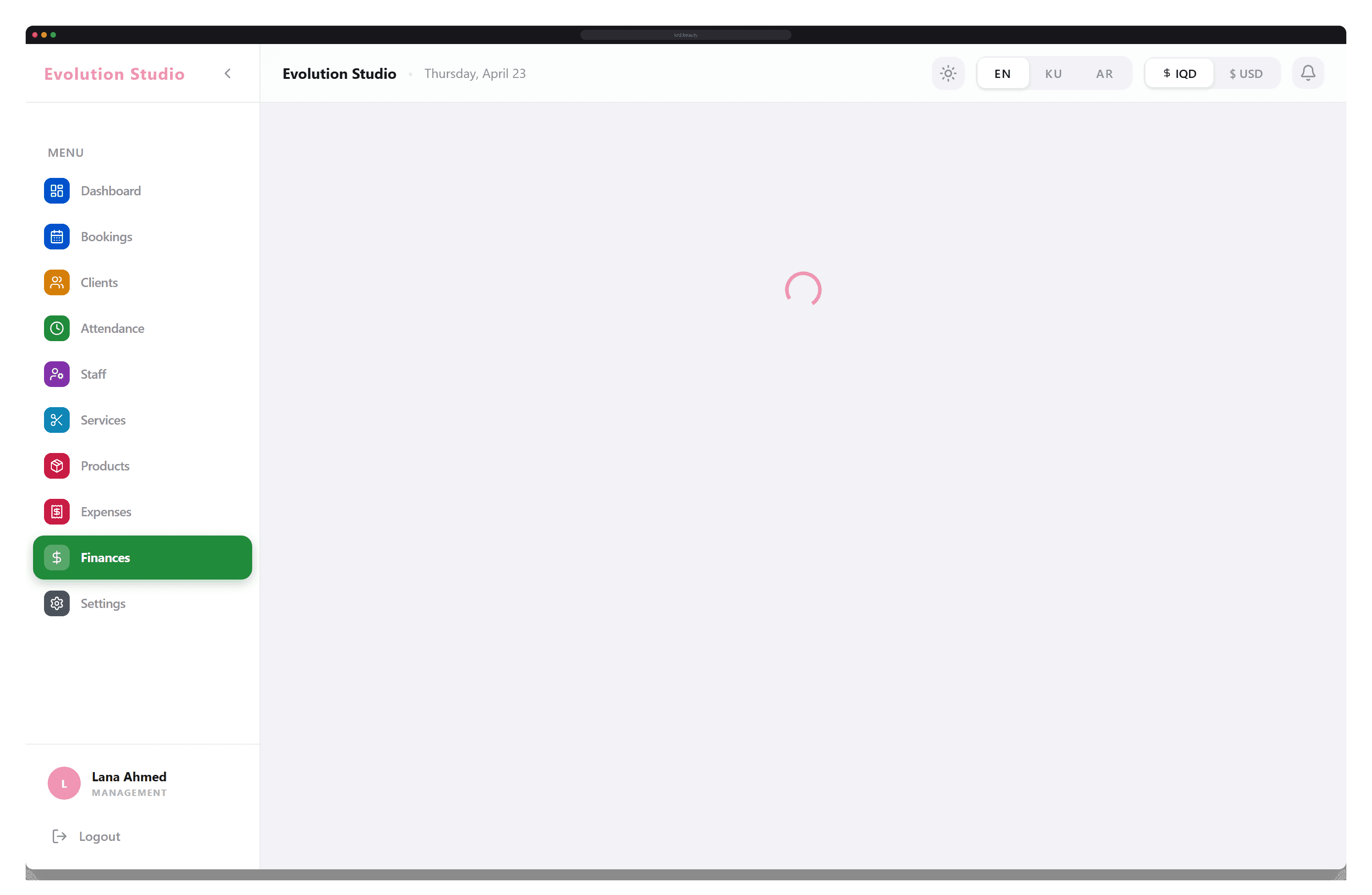 Finances built for owners